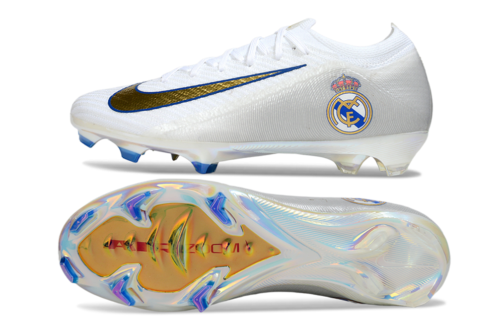 Custom Nike Air Zoom Mercurial Vapor XVI Elite FG x Real Madrid